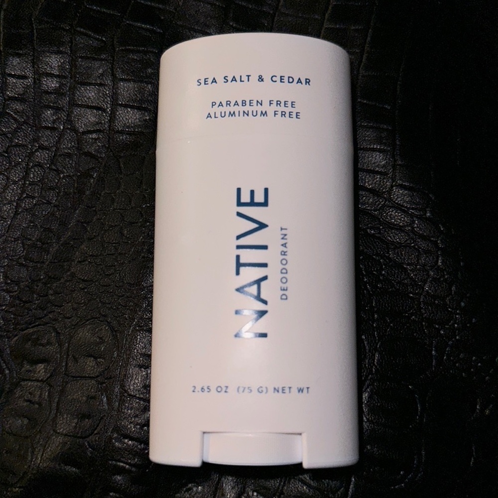 New‎ - Native deodorant sea salt & cedar